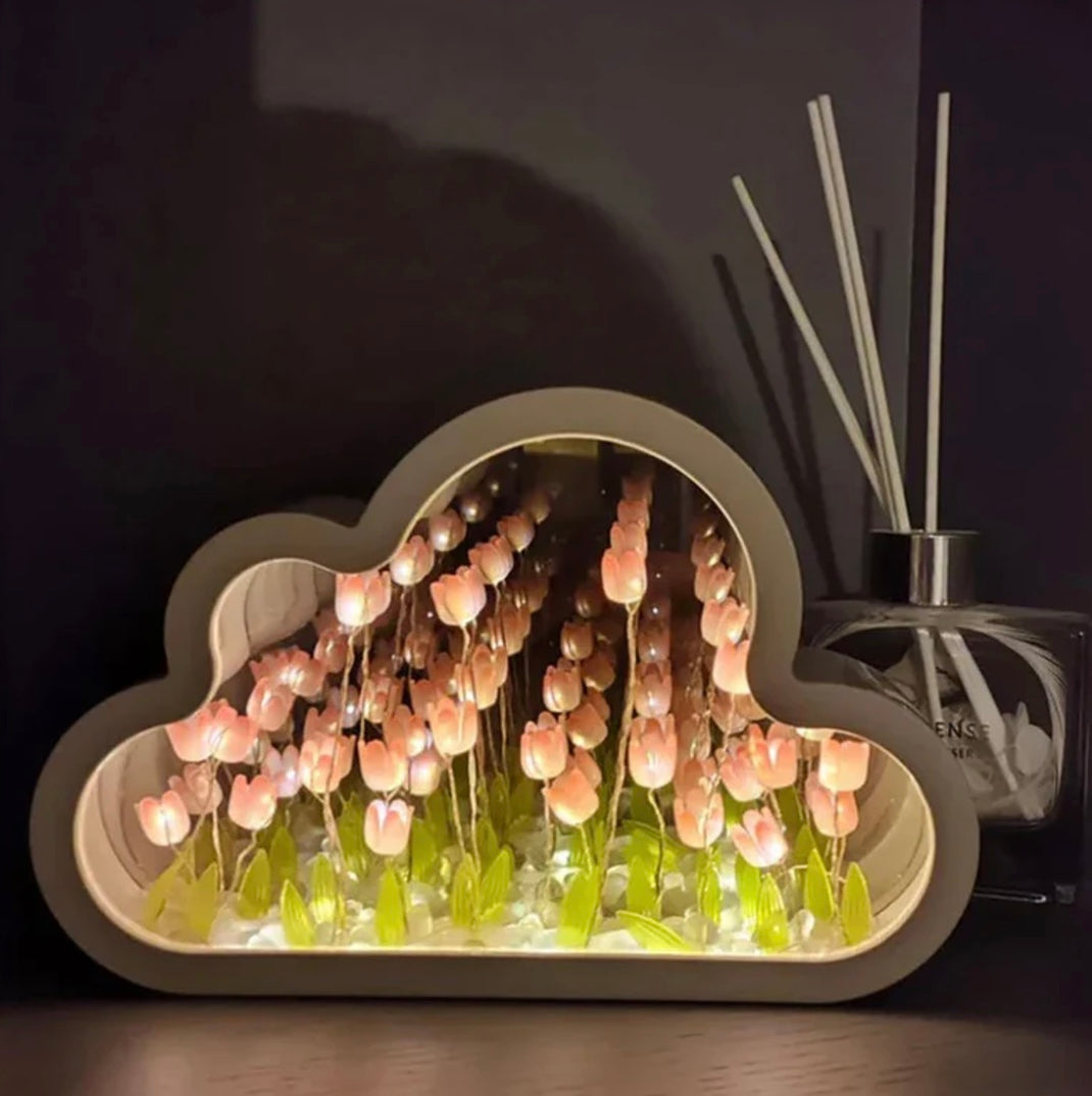 Tulip Cloud Mirror Lamp